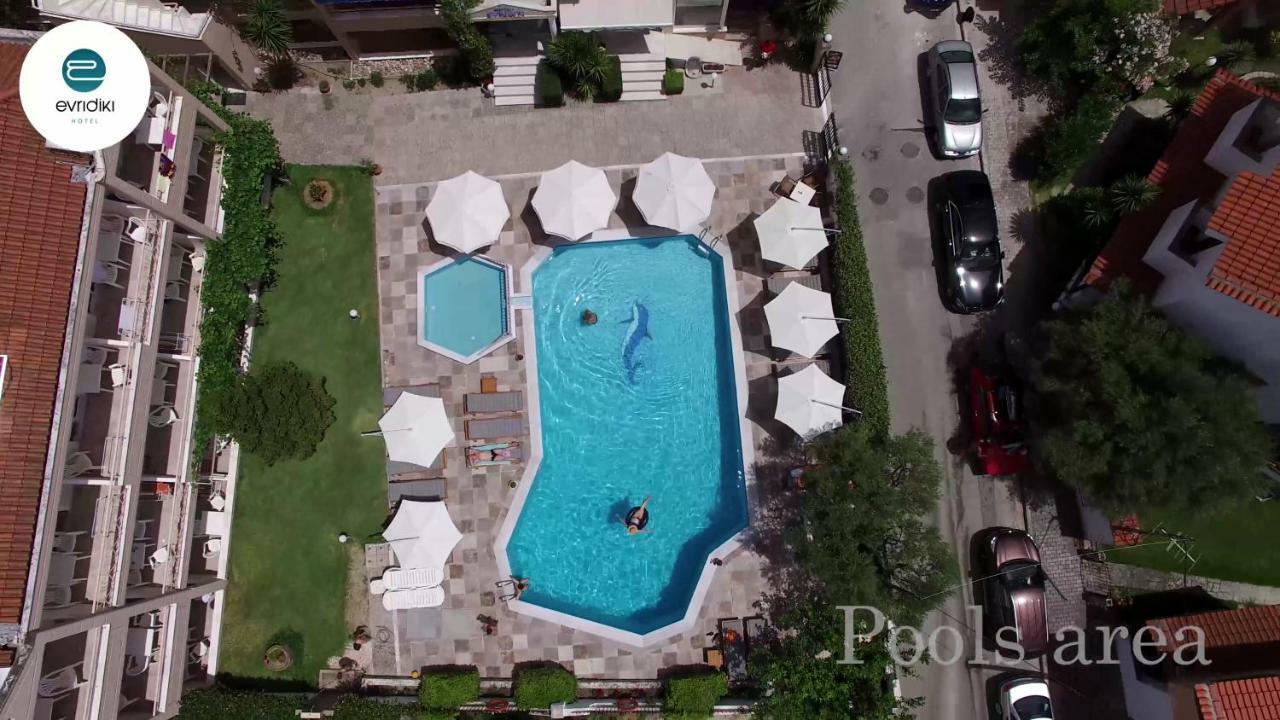 Evridiki Hotel Skála Foúrkas Exterior foto